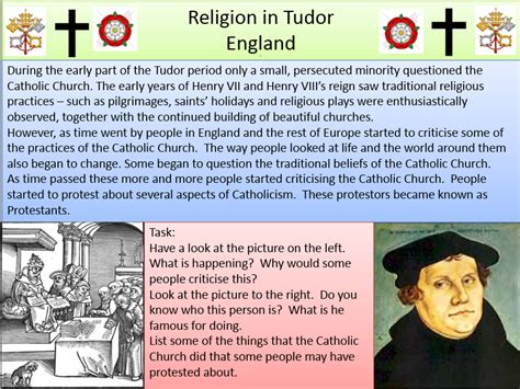 tudor religion facts.